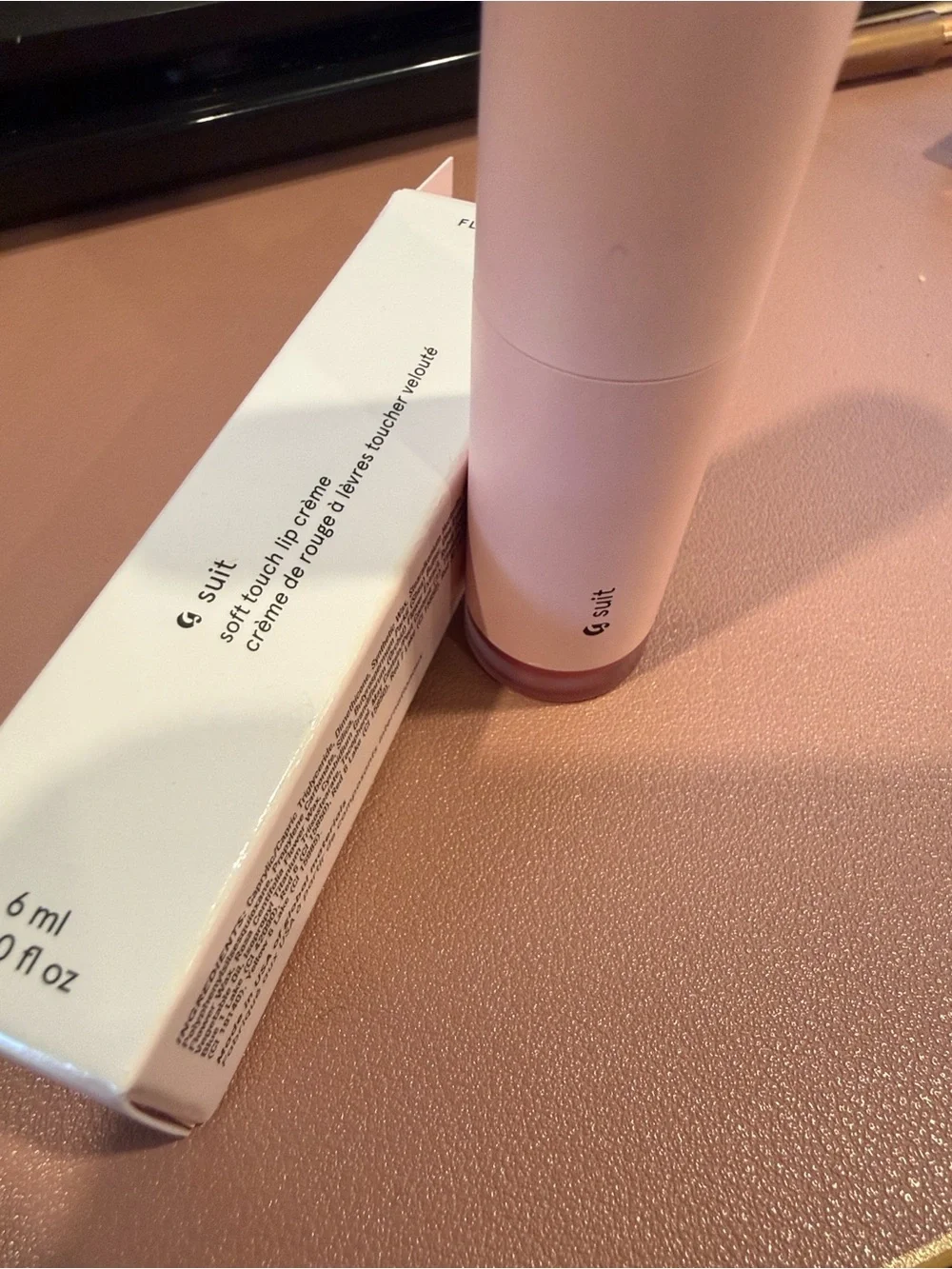 Glossier | G Suit Soft Touch Matte Liquid Lip Crème | Flip